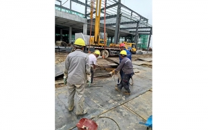 施工制作筒倉準備發(fā)貨