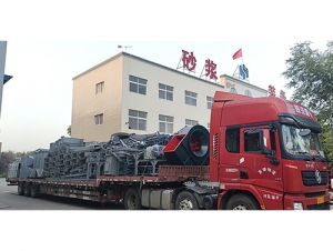 砂漿裝備設備發(fā)貨中