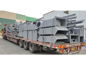 砂漿裝備設備發(fā)貨中