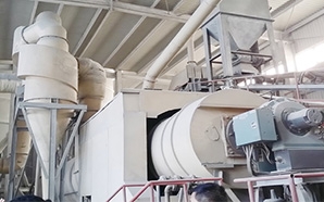 鄭州新型雙回程石膏煅燒生產(chǎn)線